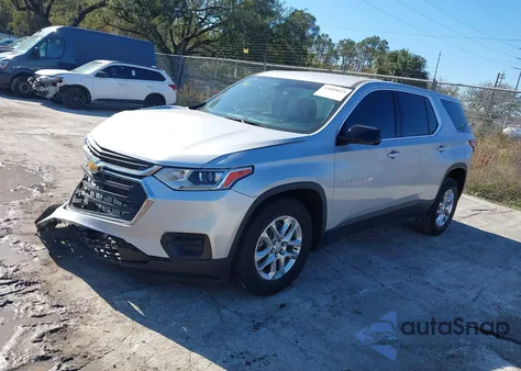 2020 Chevrolet Traverse Fwd Ls from USA, damaged, VIN 1GNERFKW8LJ311388